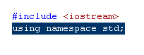 C++ name space