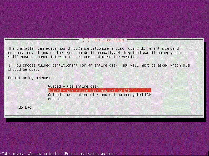 Write to Hard Drive Screen
